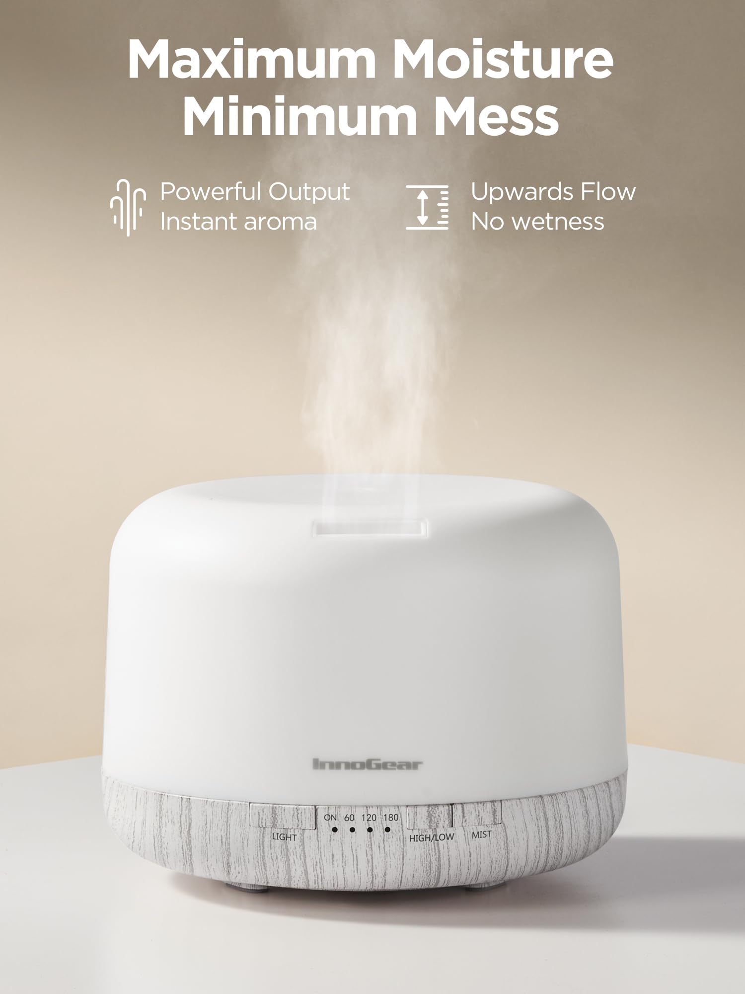 InnoGear disposición de 10 aceites esenciales listos para usar y diversificar aromas