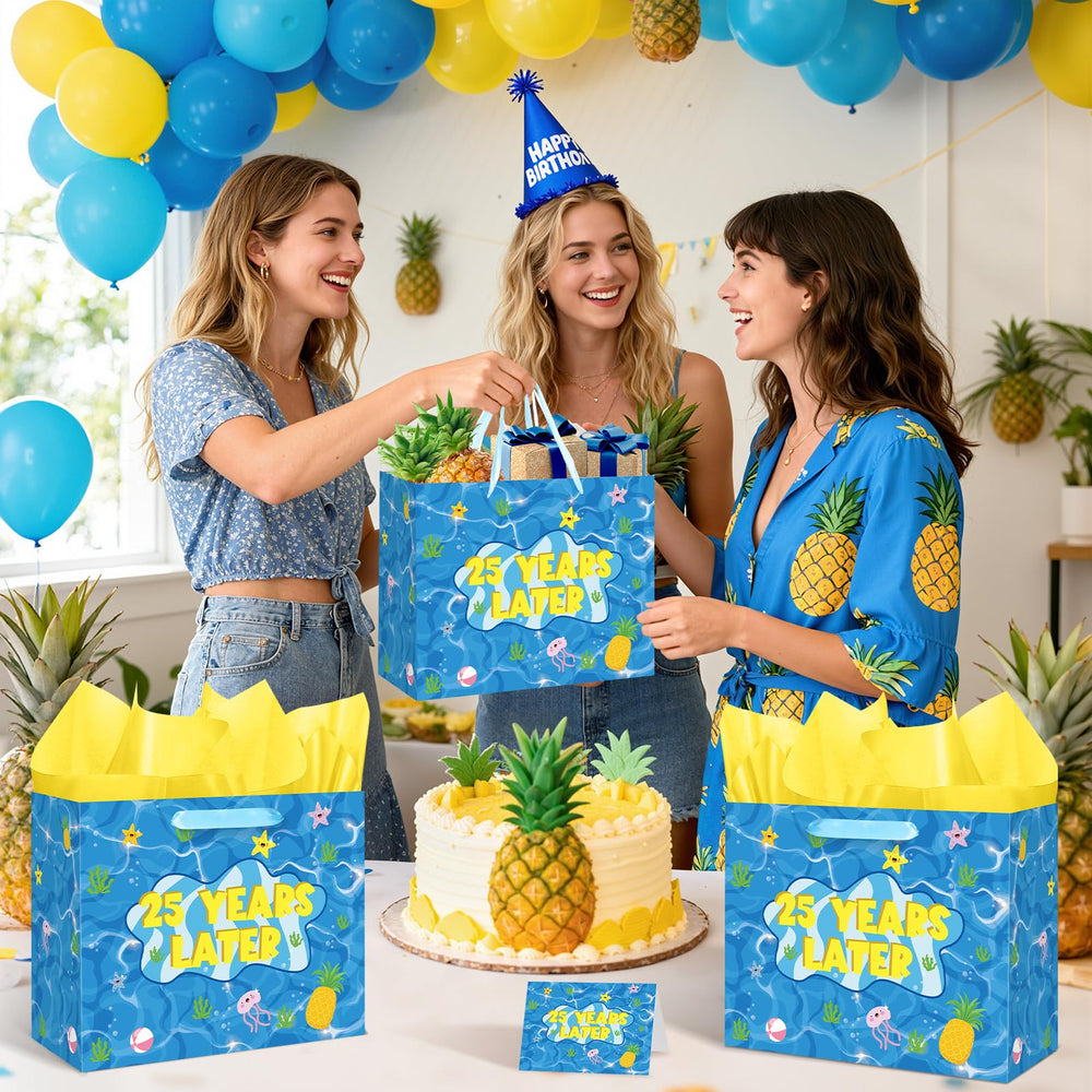 Innovoscape tarjeta de cumpleaños 25 años lista para escribir dedicatoria
