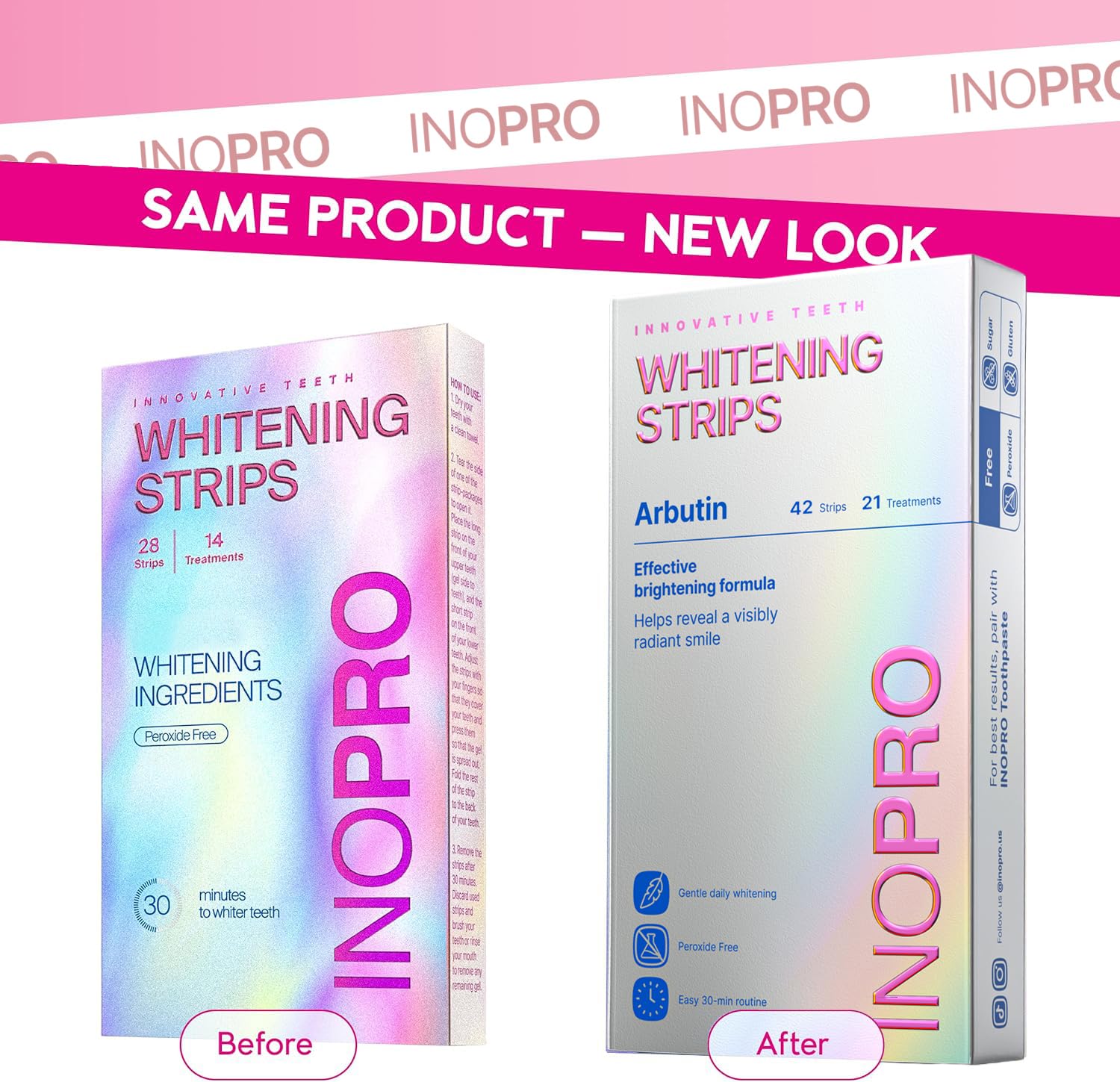 INOPRO primer plano de la textura de una tira mostrando adherencia y comodidad