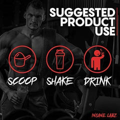 Insane Labz Psychotic Black en ambiente de gimnasio que inspira rendimiento
