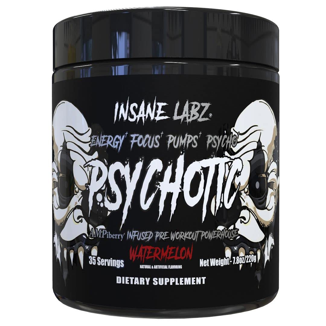 Insane Labz frasco frontal mostrando diseño y 35 servicios para energía
