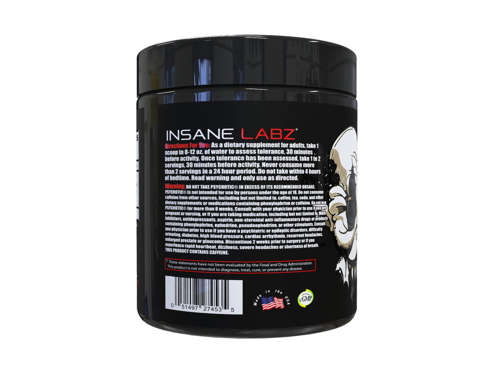 Insane Labz textura del polvo azul detalle para mezcla homogénea