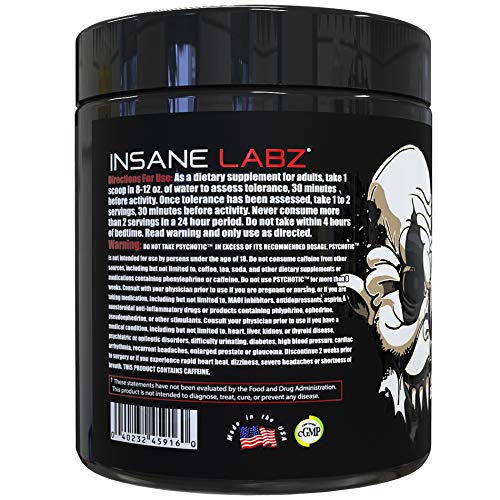 Insane Labz bebida preparada en vaso mostrando energía sostenida