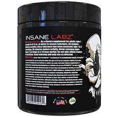 Insane Labz bebida preparada en vaso mostrando energía sostenida