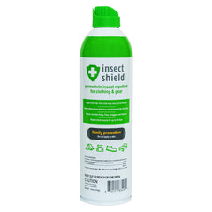 Insect Shield aerosol 18 oz frente muestra producto y facilidad de uso