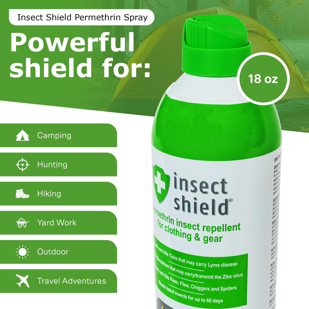 Insect Shield zapatos y calcetines tratados para mayor protección contra insectos