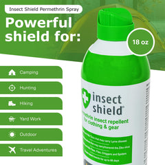 Insect Shield zapatos y calcetines tratados para mayor protección contra insectos