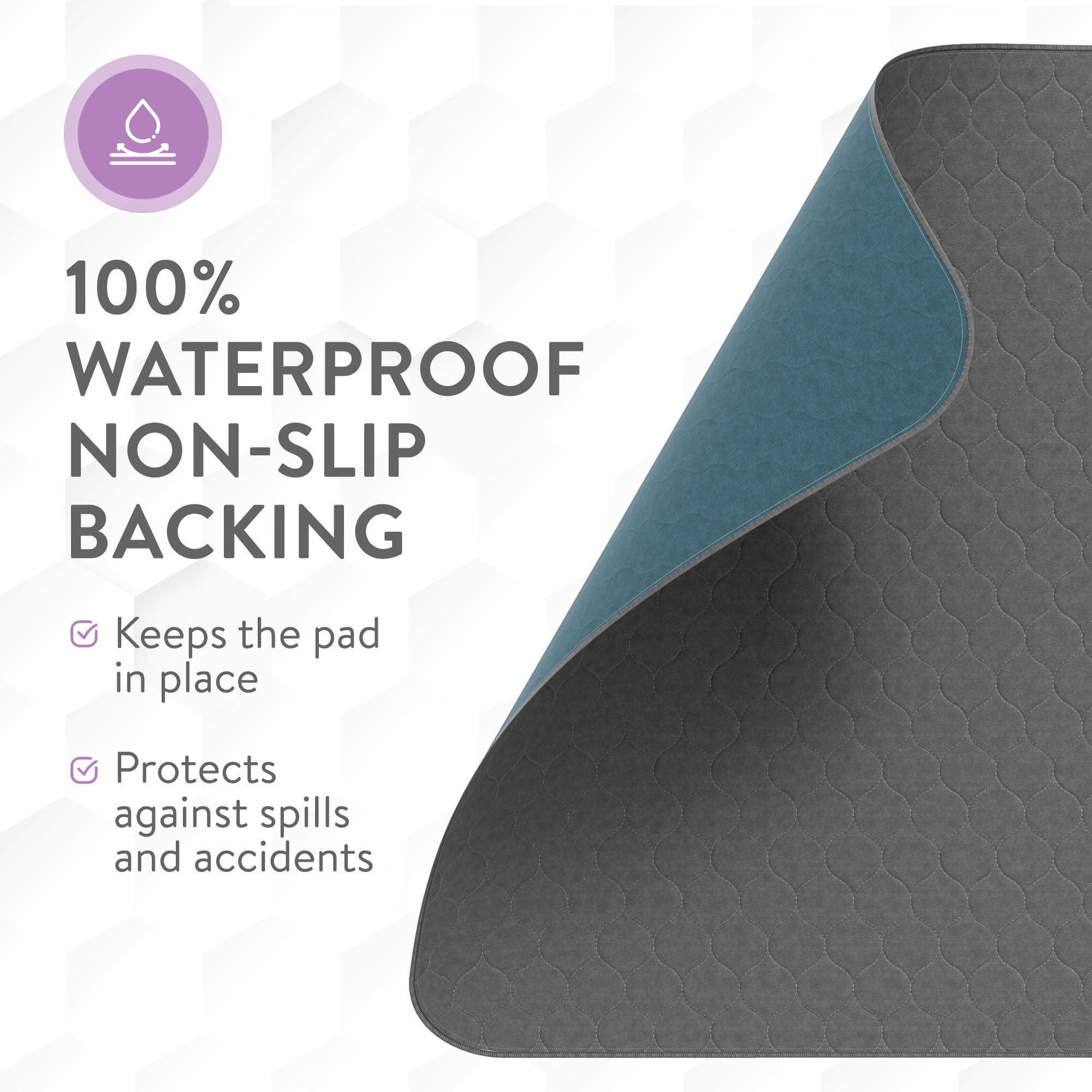 Inspire protector usado en cuna para entrenamiento nocturno y limpieza fácil