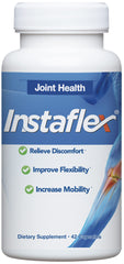Instaflex frente del envase mostrando el diseño y beneficio para movilidad