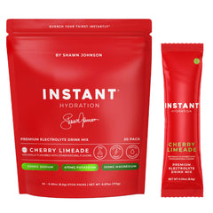 Instant Hydration envase frontal mostrando diseño y beneficio de hidratación rápida