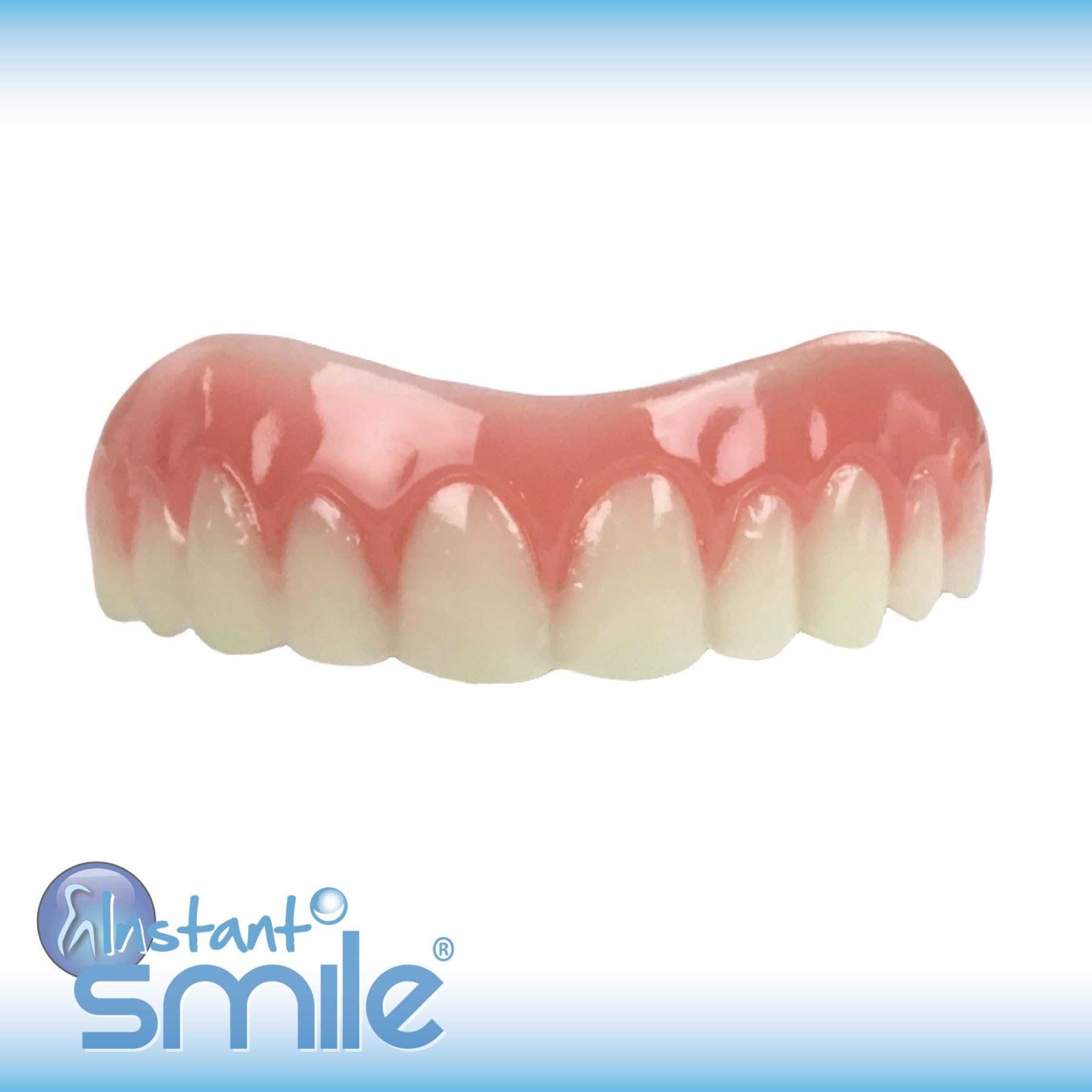 Instant Smile primer plano del material ultrafino y flexible para comodidad