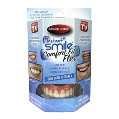 Instant Smile empaque frontal mostrando producto y facilidad de uso