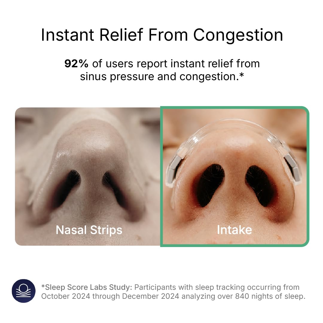 intake corredor usando el sistema magnético para mejor entrada de aire nasal