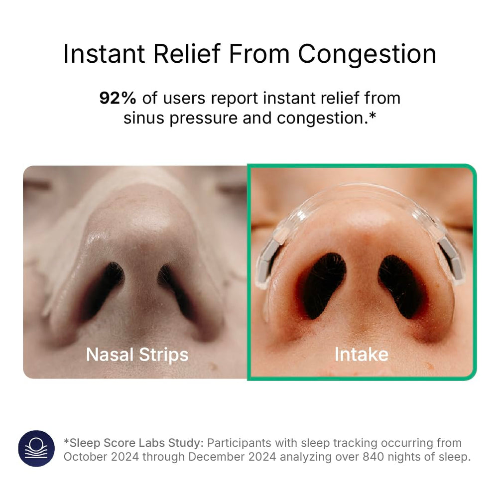 intake corredor usando el sistema magnético para mejor entrada de aire nasal