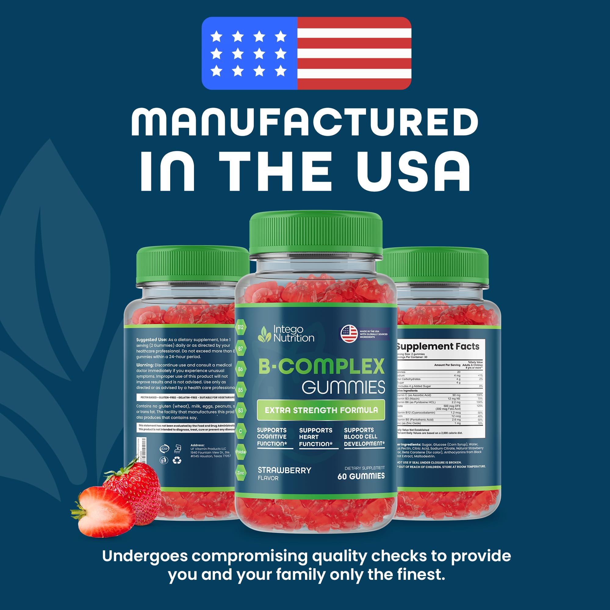 INTEGO NUTRITION etiqueta nutricional ingredientes claros