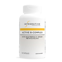 Integrative Therapeutics frasco frontal mostrando etiqueta y beneficio energético