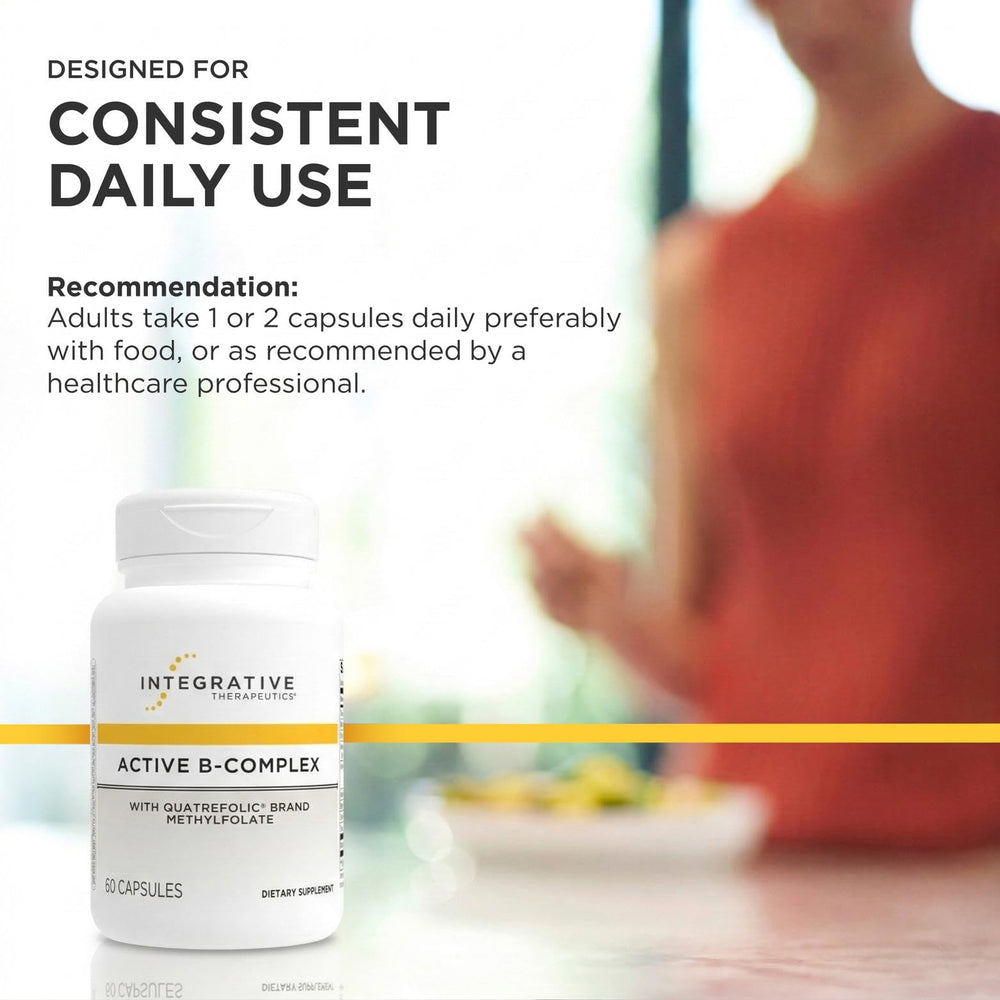 Integrative Therapeutics caja lateral con información nutricional y ausencia de alérgenos