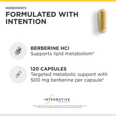 Integrative Therapeutics etiqueta nutricional legible mostrando ingredientes clave