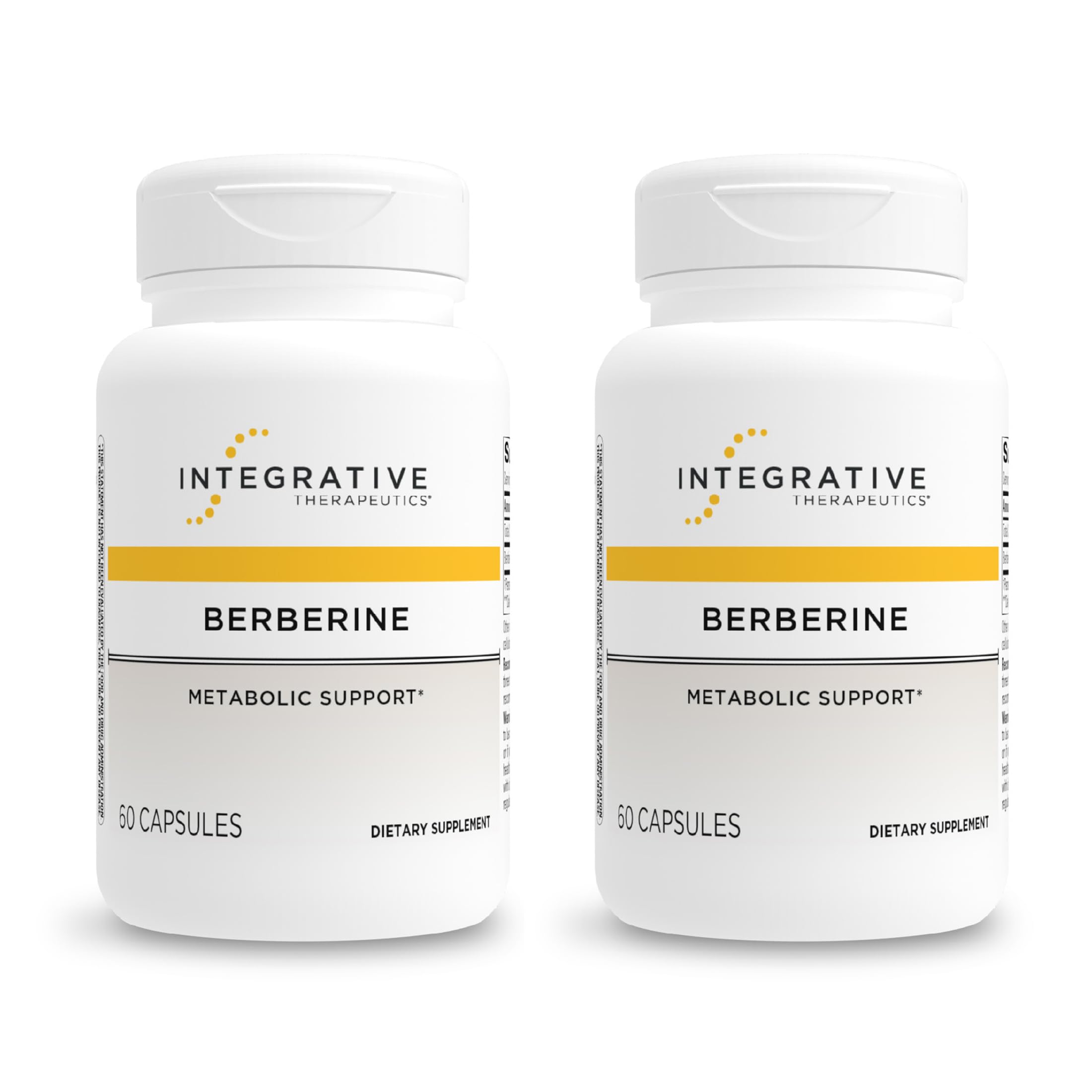 Integrative Therapeutics frasco frontal mostrando 120 cápsulas y diseño claro, confianza en calidad