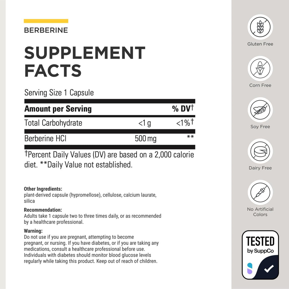 Integrative Therapeutics etiqueta con ingredientes clara y garantía de pureza