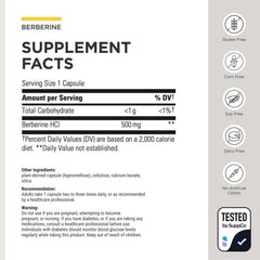 Integrative Therapeutics etiqueta con ingredientes clara y garantía de pureza