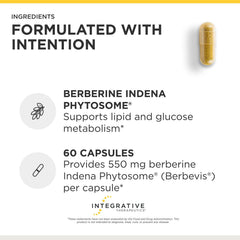 Integrative Therapeutics etiqueta nutricional con información clara y confianza