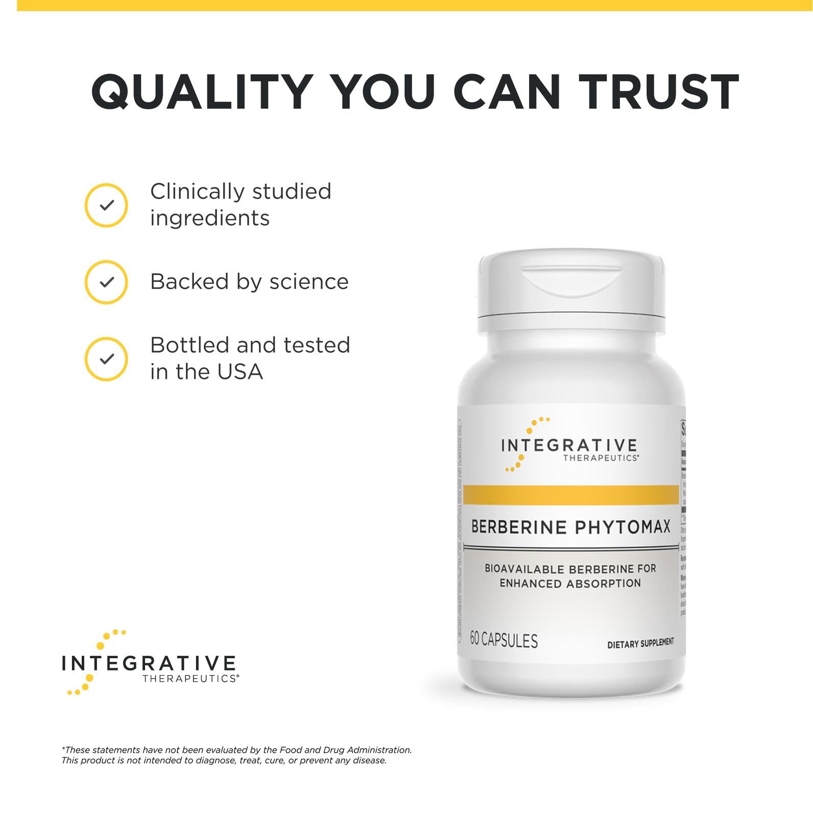 Integrative Therapeutics cápsulas en desayuno apoyando rutina diaria saludable