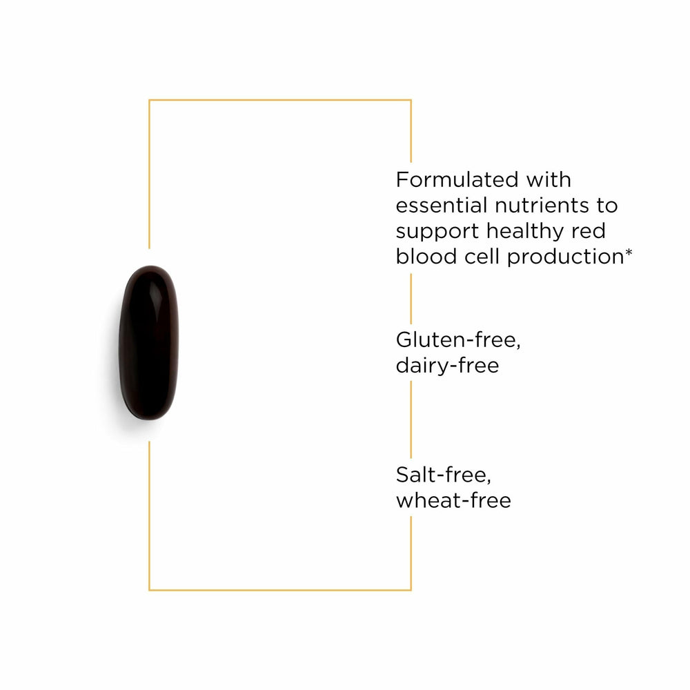 Integrative Therapeutics detalle de la etiqueta con lista de ingredientes y vitaminas