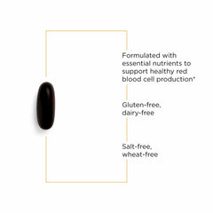 Integrative Therapeutics detalle de la etiqueta con lista de ingredientes y vitaminas