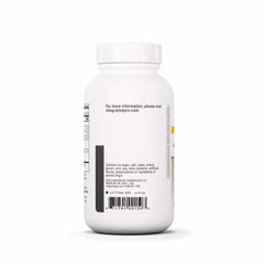 Integrative Therapeutics comprimido en mano para comparación de tamaño y dosificación práctica