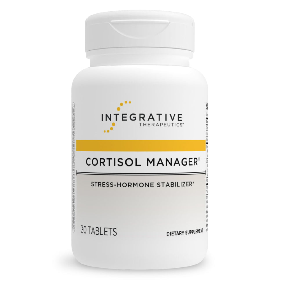 Integrative Therapeutics envase frontal mostrando la marca y beneficio de apoyo