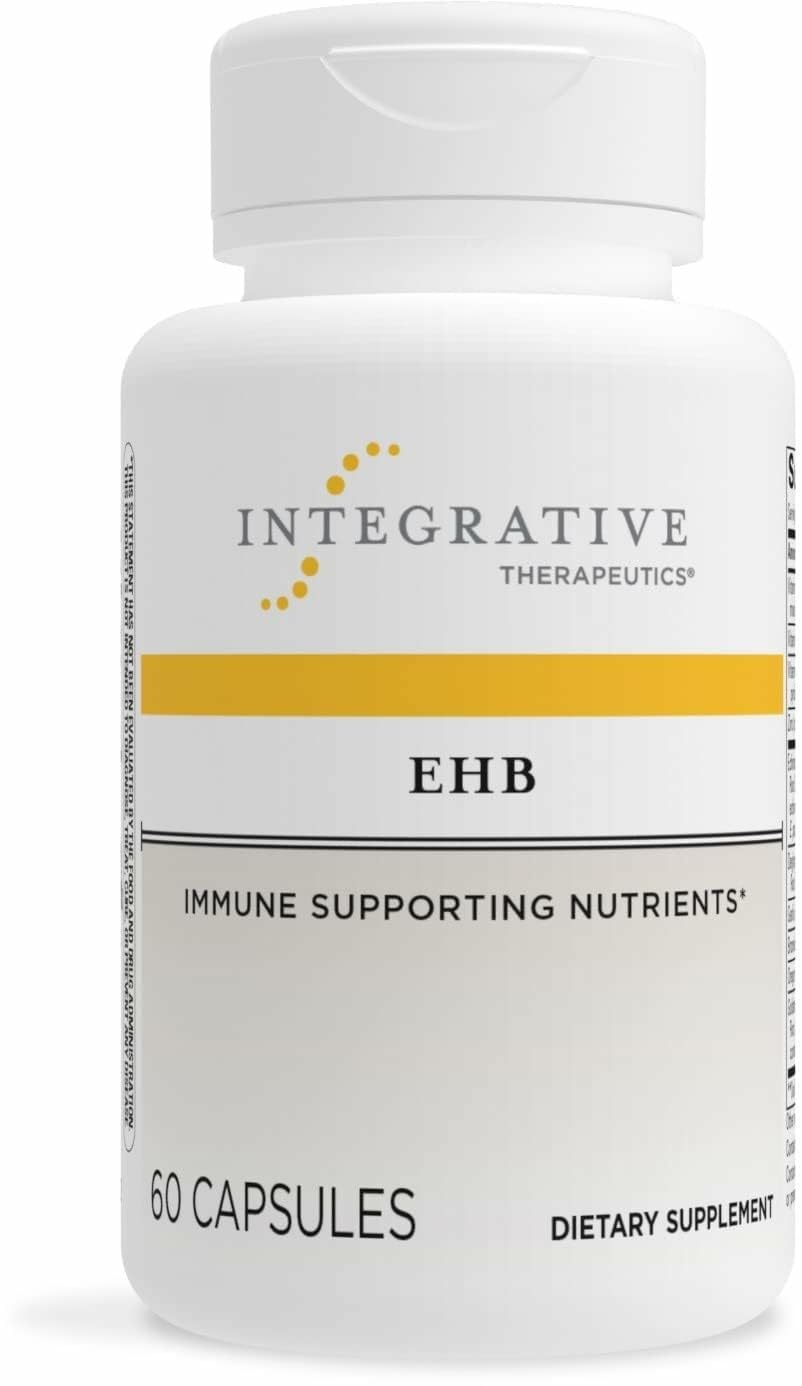 Integrative Therapeutics EHB vista frontal del envase con beneficios claros
