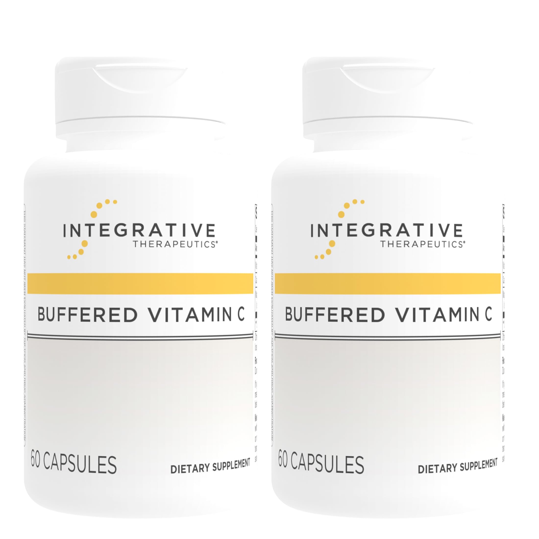Integrative Therapeutics envase frontal mostrando la marca y ventaja vegana