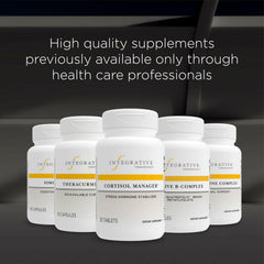 Integrative Therapeutics botella en mesa de estilo de vida que sugiere uso diario