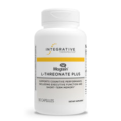 Integrative Therapeutics frasco delantero mostrando etiqueta y beneficios