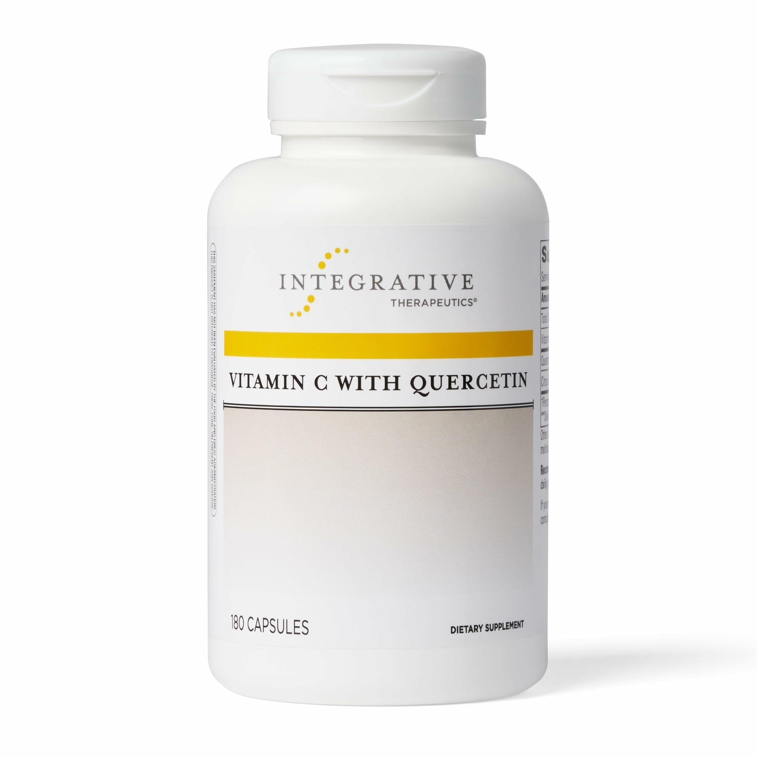 Integrative Therapeutics frasco frontal mostrando etiqueta clara y beneficios