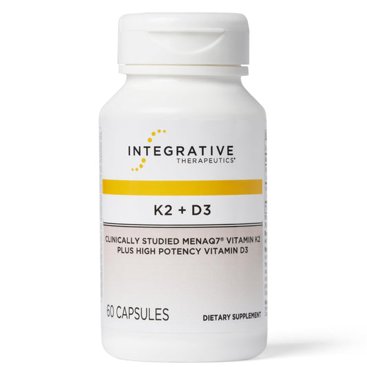 Integrative Therapeutics frasco frontal mostrando etiqueta clara y beneficios