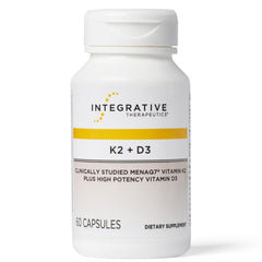 Integrative Therapeutics frasco frontal mostrando etiqueta clara y beneficios