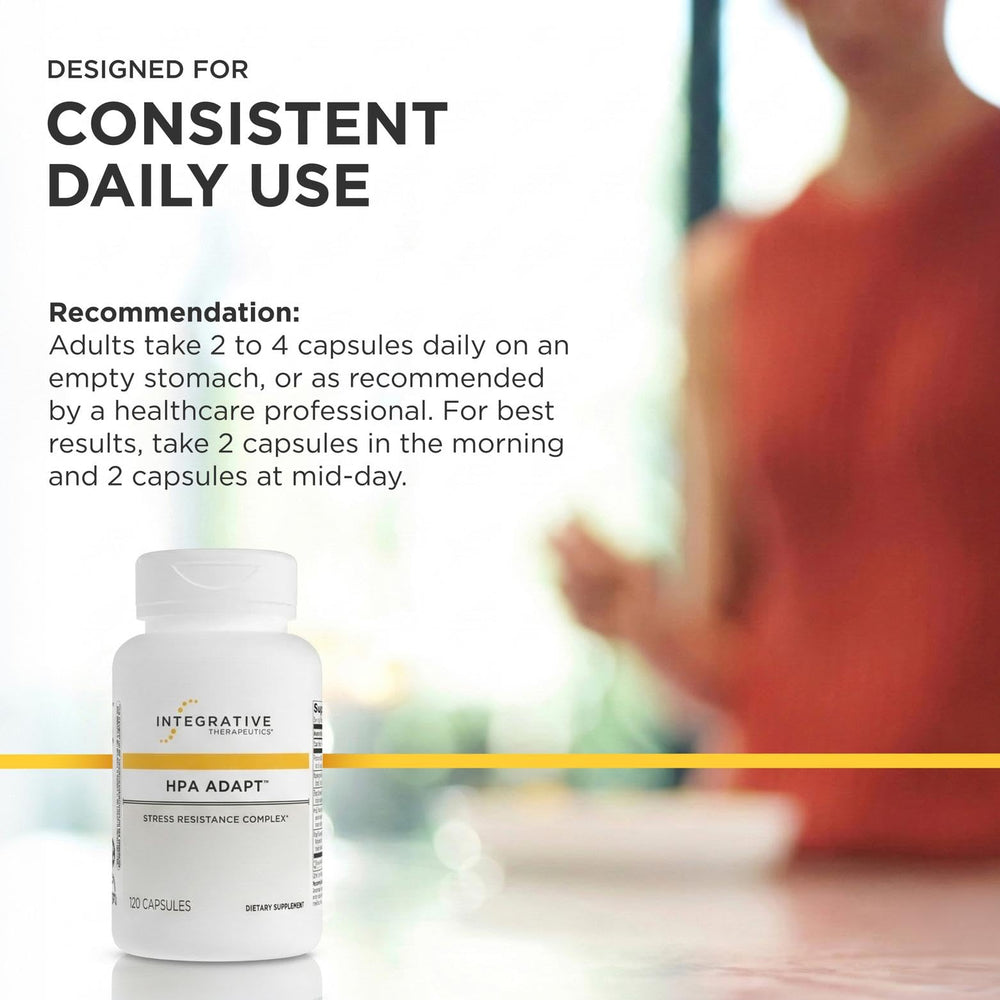 Integrative Therapeutics etiqueta del producto con ingredientes y transparencia