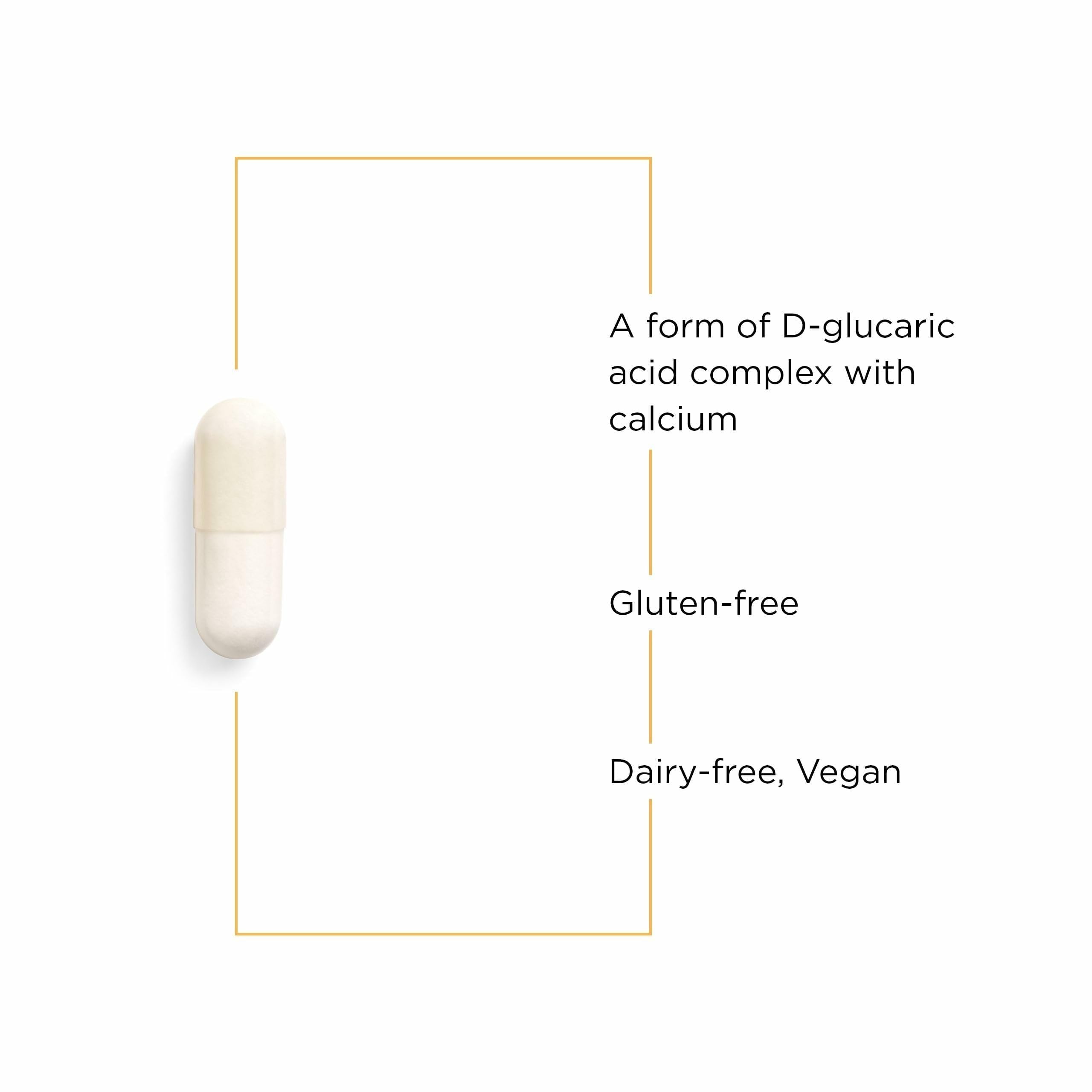 Integrative Therapeutics etiqueta con lista de ingredientes y beneficios limpios