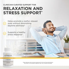 Integrative Therapeutics primer plano de cápsulas mostrando textura y pureza