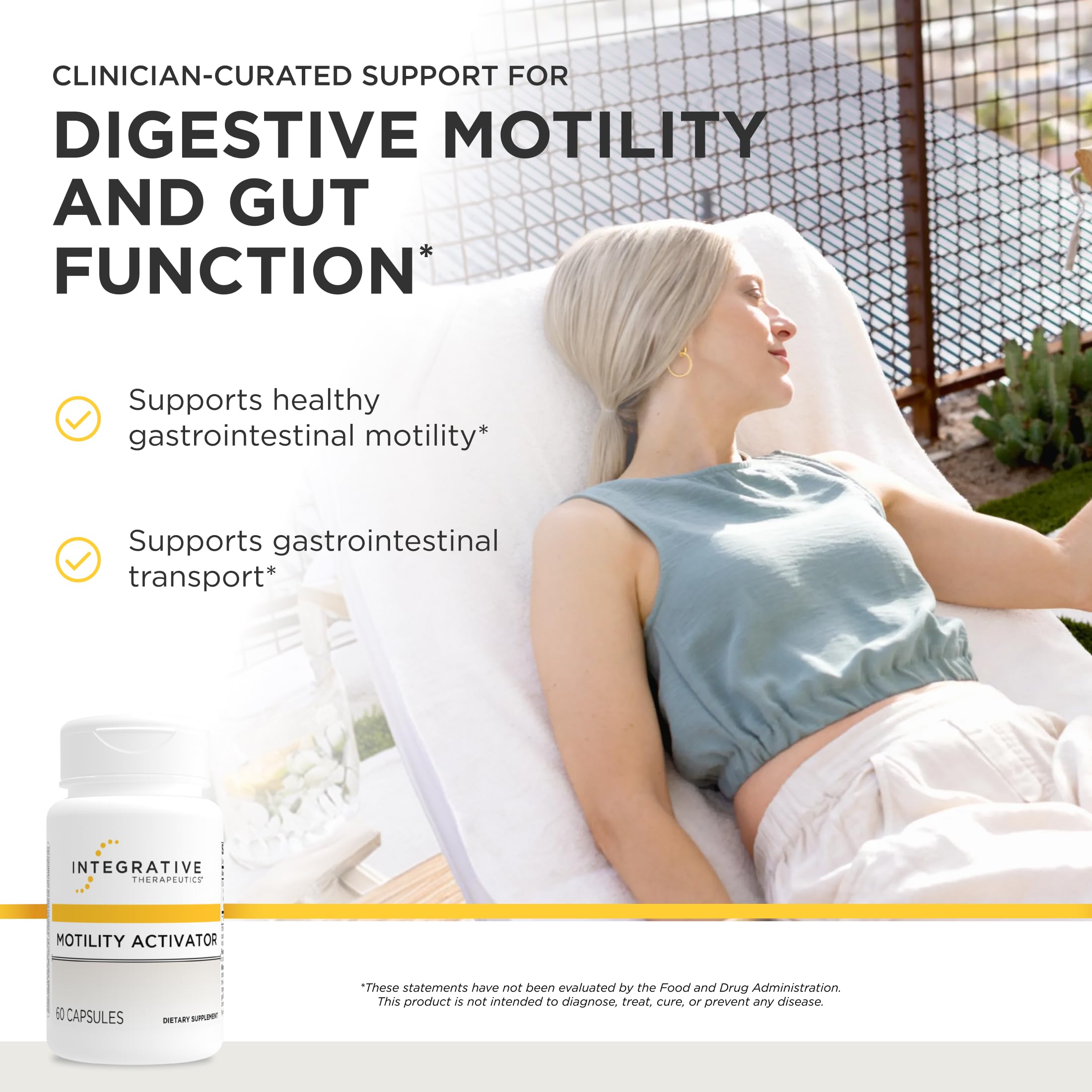 Integrative Therapeutics cápsula abierta destacando textura y pureza