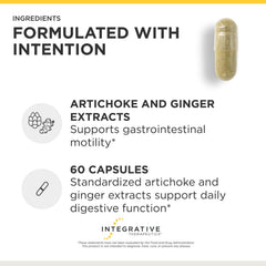 Integrative Therapeutics frasco en cocina para integrar en la rutina diaria