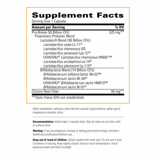Integrative Therapeutics primer plano de cápsula para apreciar textura y calidad