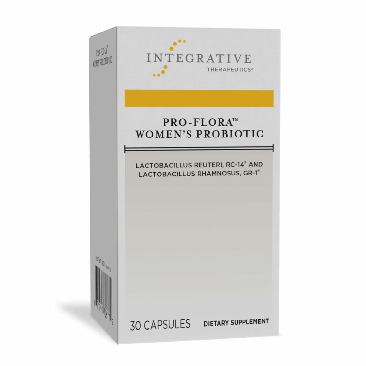 Integrative Therapeutics frente del empaque mostrando beneficios claros