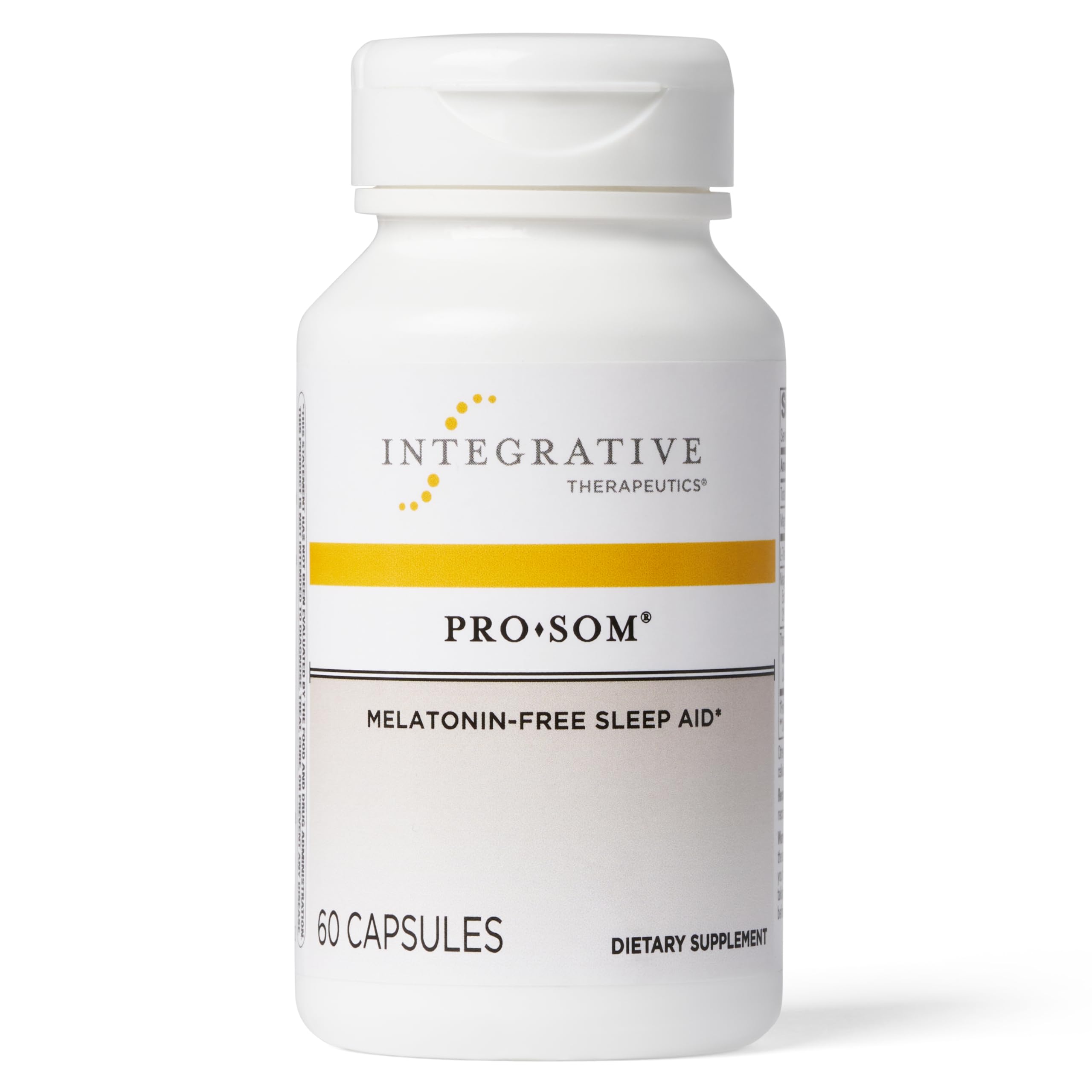 Integrative Therapeutics frasco frontal mostrando etiqueta y beneficio relajante