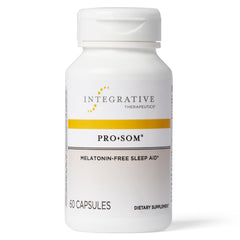 Integrative Therapeutics frasco frontal mostrando etiqueta y beneficio relajante