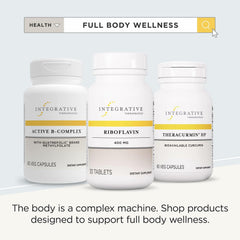Integrative Therapeutics suplemento junto a comida para integración diaria
