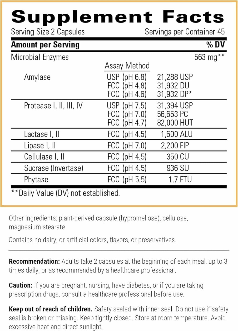 Integrative Therapeutics Similase cápsulas detalle textura evidencia calidad y dosificación
