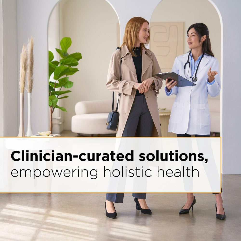 Integrative Therapeutics etiqueta legible con ingredientes estandarizados